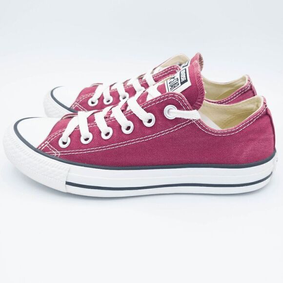 Maroon Converse All Star Low Tops Women's 7 - Picture 6 of 7